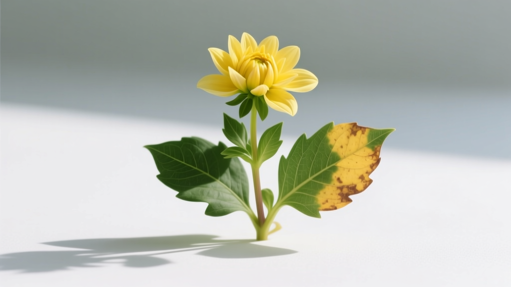 Dahila Yellow Leaves? It’s Not a Real Plant—Here’s Why
