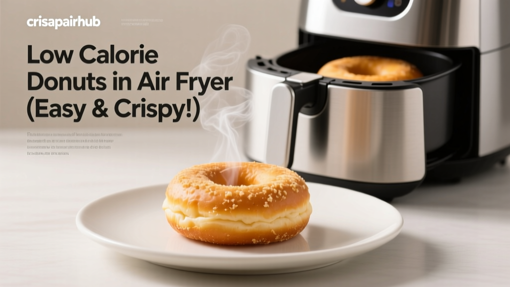 Low Calorie Donuts in Air Fryer (Easy & Crispy!)