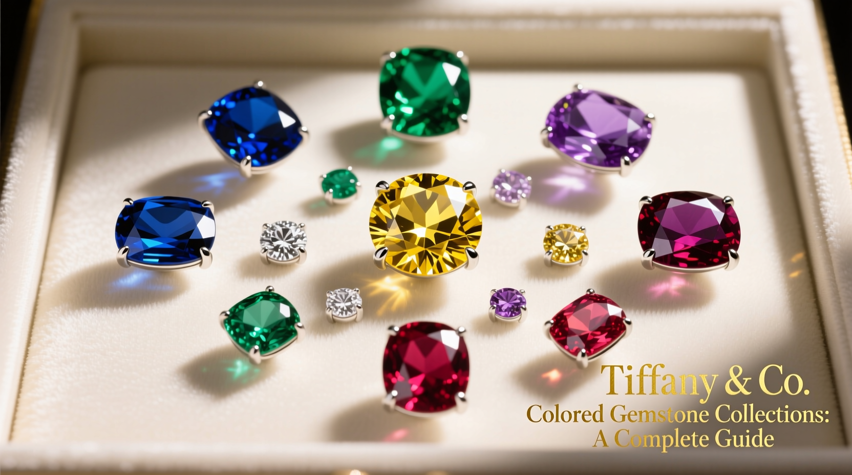 the collections tiffany colored gemstones