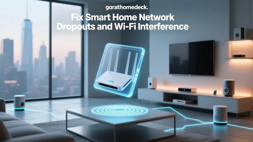 Fix Smart Home Network Dropouts and Wi-Fi Interference