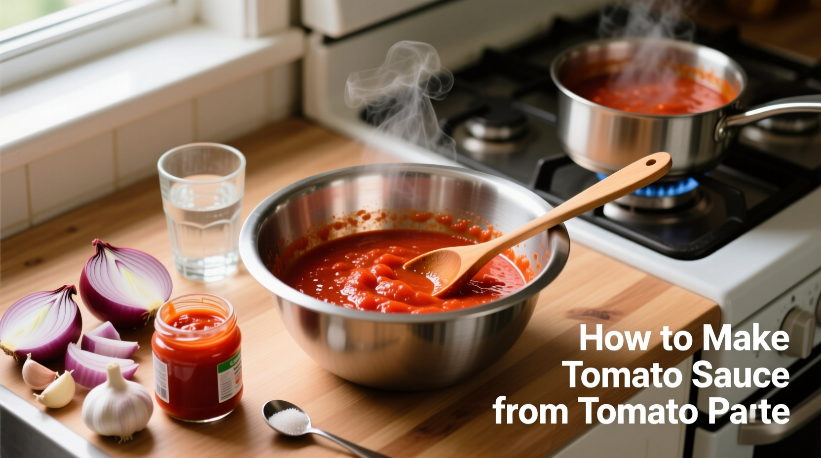 Make Tomato Sauce from Paste: 15-Minute Recipe Guide