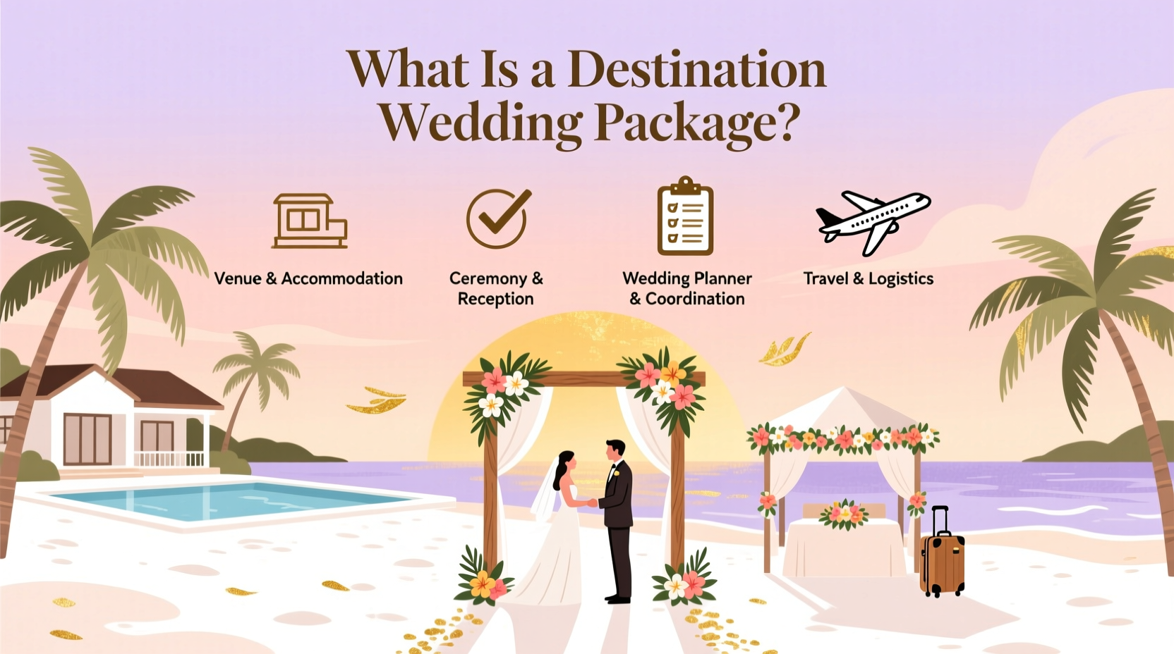 what is a destination wedding package