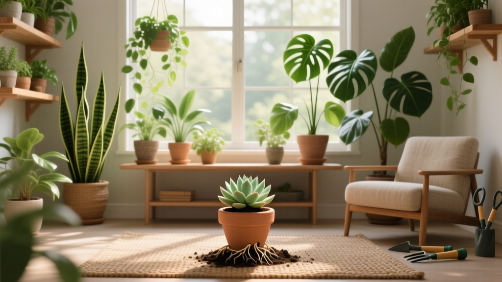 Repotting Indoor Plants in Winter: Science-Backed Guide