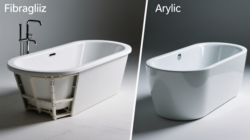 Fiberglass vs Acrylic Tub: Which Holds Up Longer?