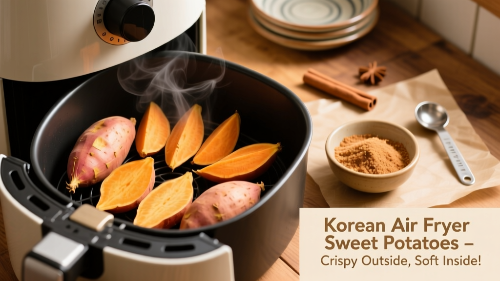 Best Korean Sweet Potato Recipe for Air Fryer