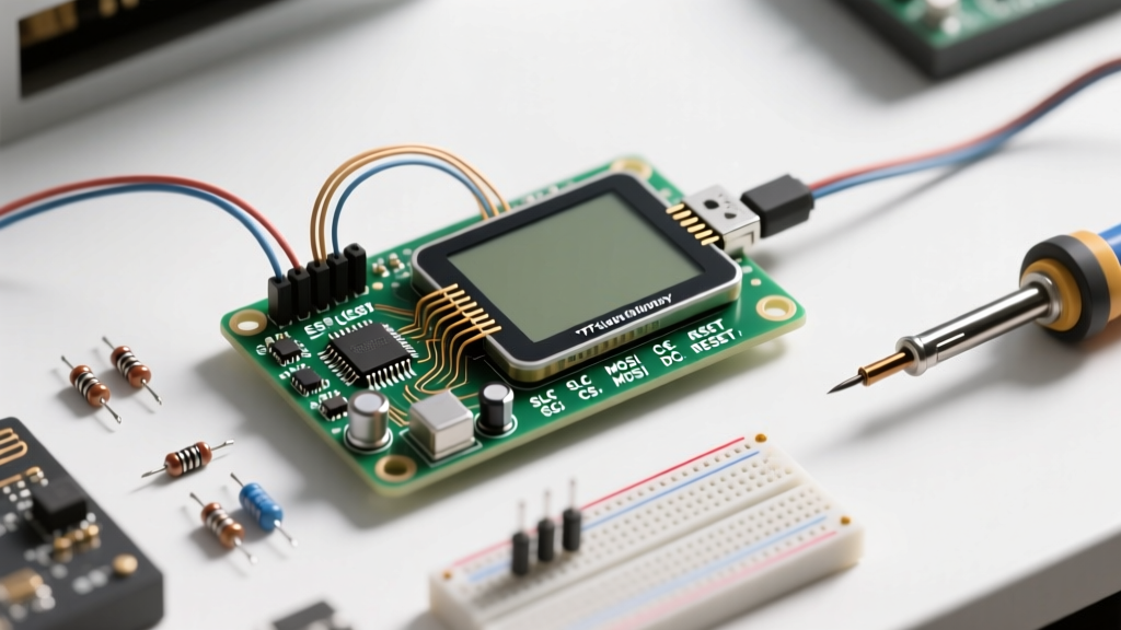 How to Wire and Program an ESP32 Screen Display Setup