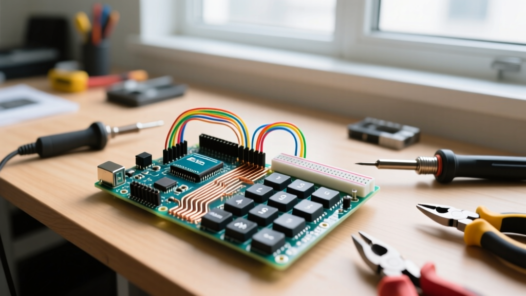 How to Wire, Code, and Debug a 4x4 Arduino Key Pad Matrix