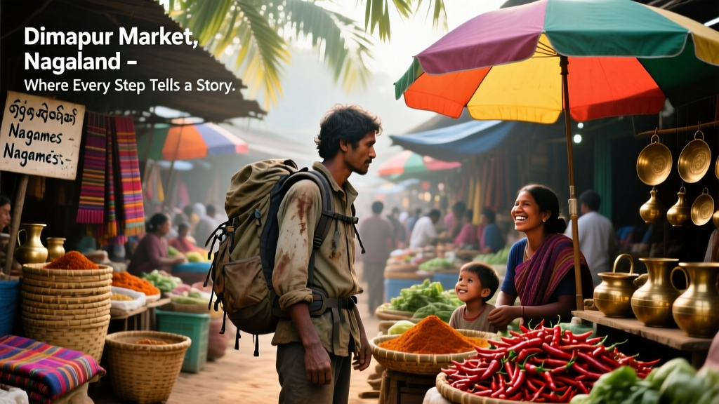 Dimapur Market Nagaland: A Backpacker’s Guide to the Northeast’s Most Vibrant Bazaar