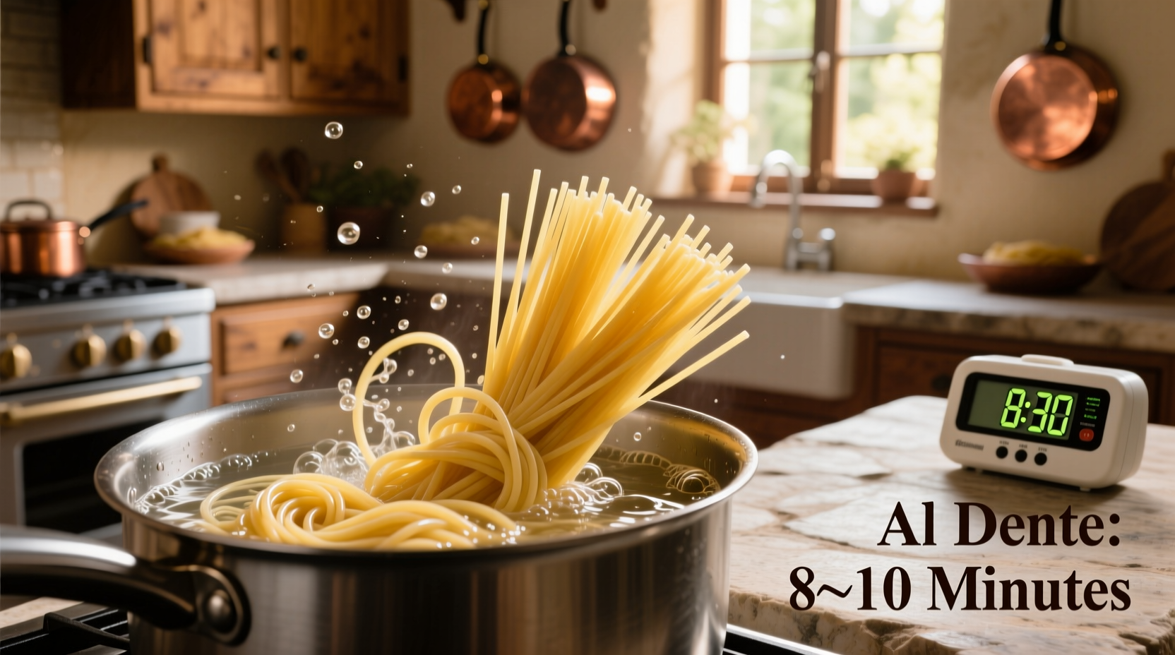 how long does it take for spaghetti to cook