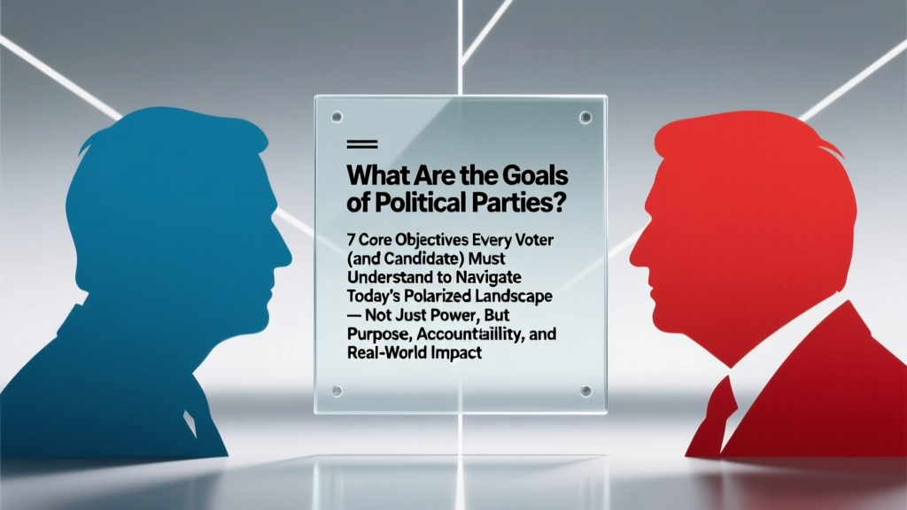 Political Party Goals: 7 Core Objectives (2026)