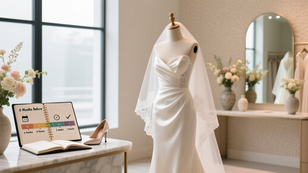 Wedding Dress Shopping Timeline: Avoid Panic (2026)
