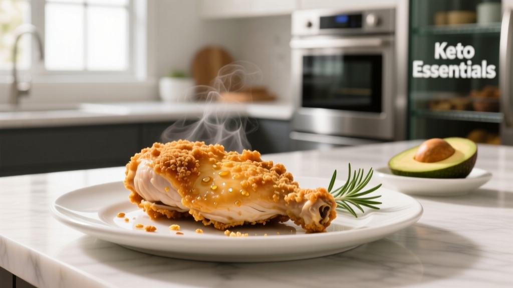 Keto Almond Flour Fried Chicken (Air Fryer)