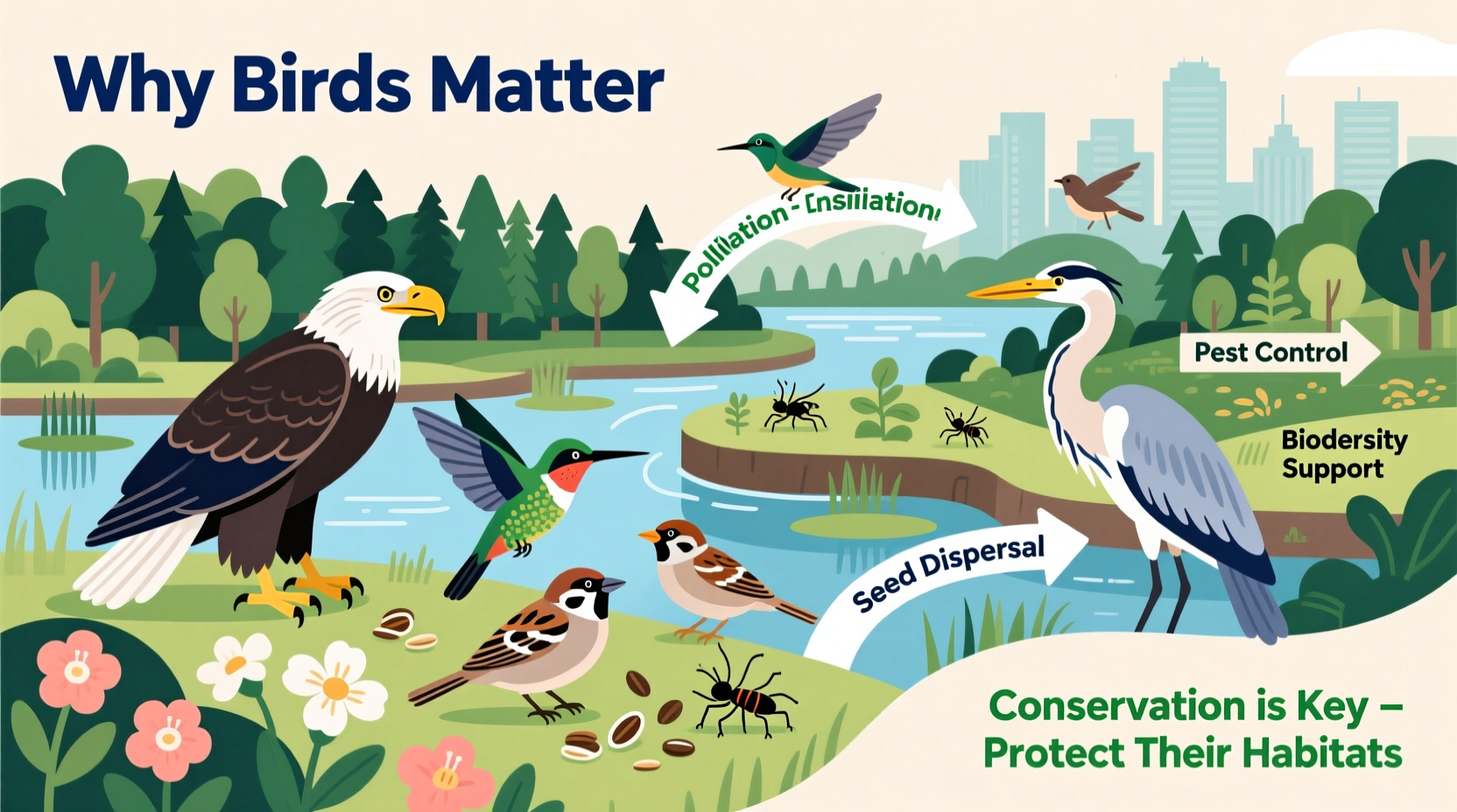 why are birds important