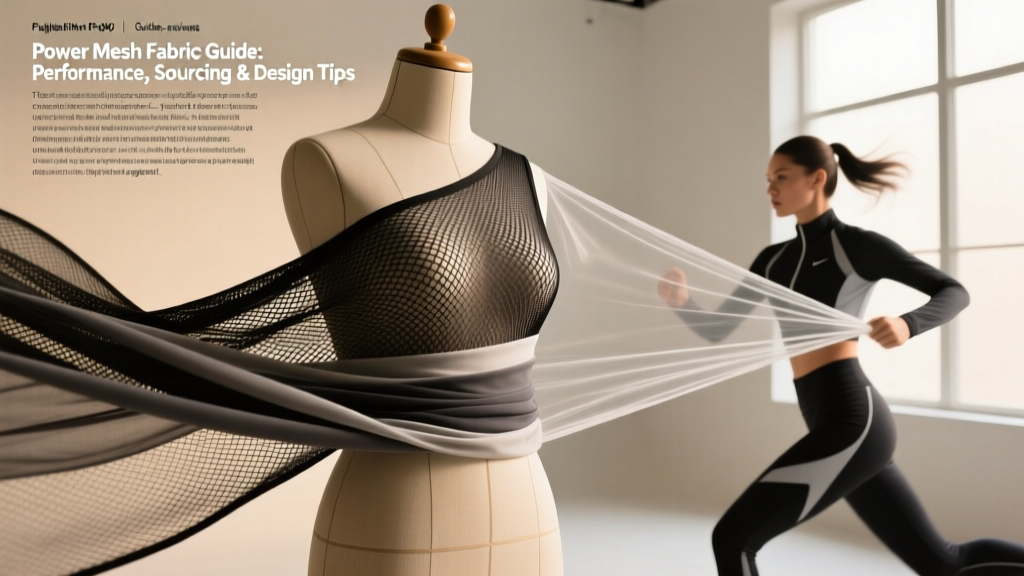 Power Mesh Fabric Guide: Performance, Sourcing & Design Tips