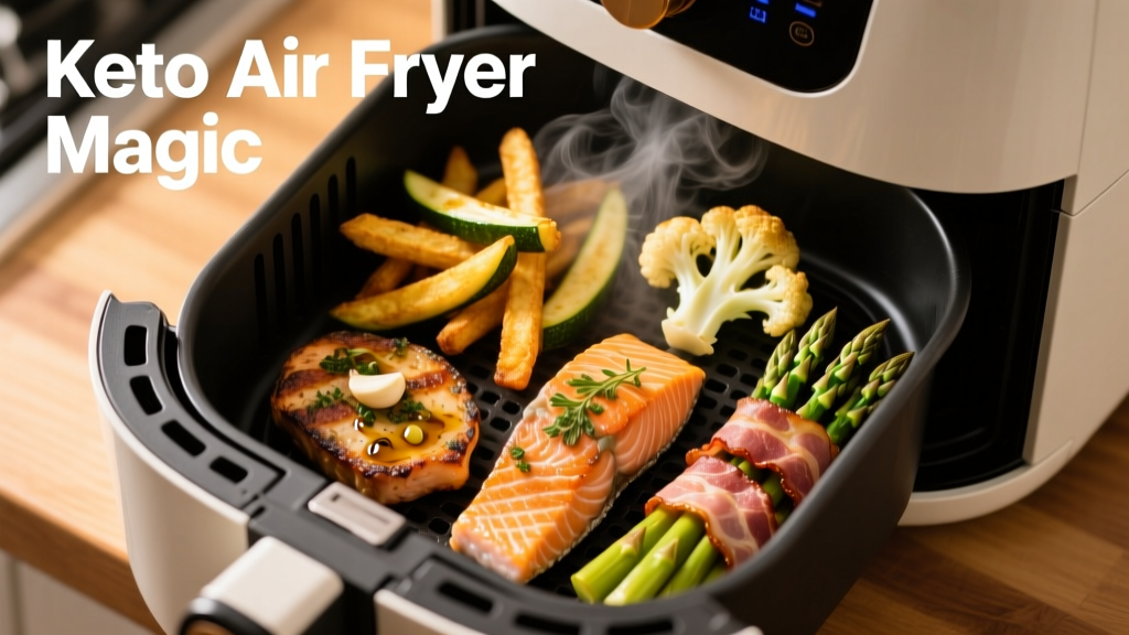 Best Keto Air Fryer Dinner Recipes (Crispy & Low-Carb)