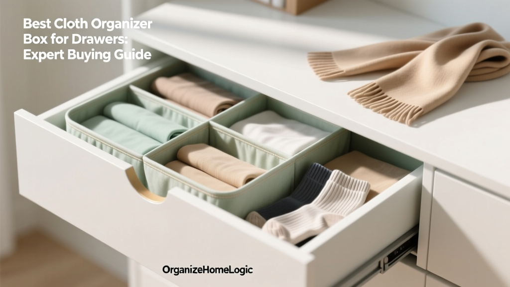 Best Cloth Organizer Box for Drawers: Expert Buying Guide