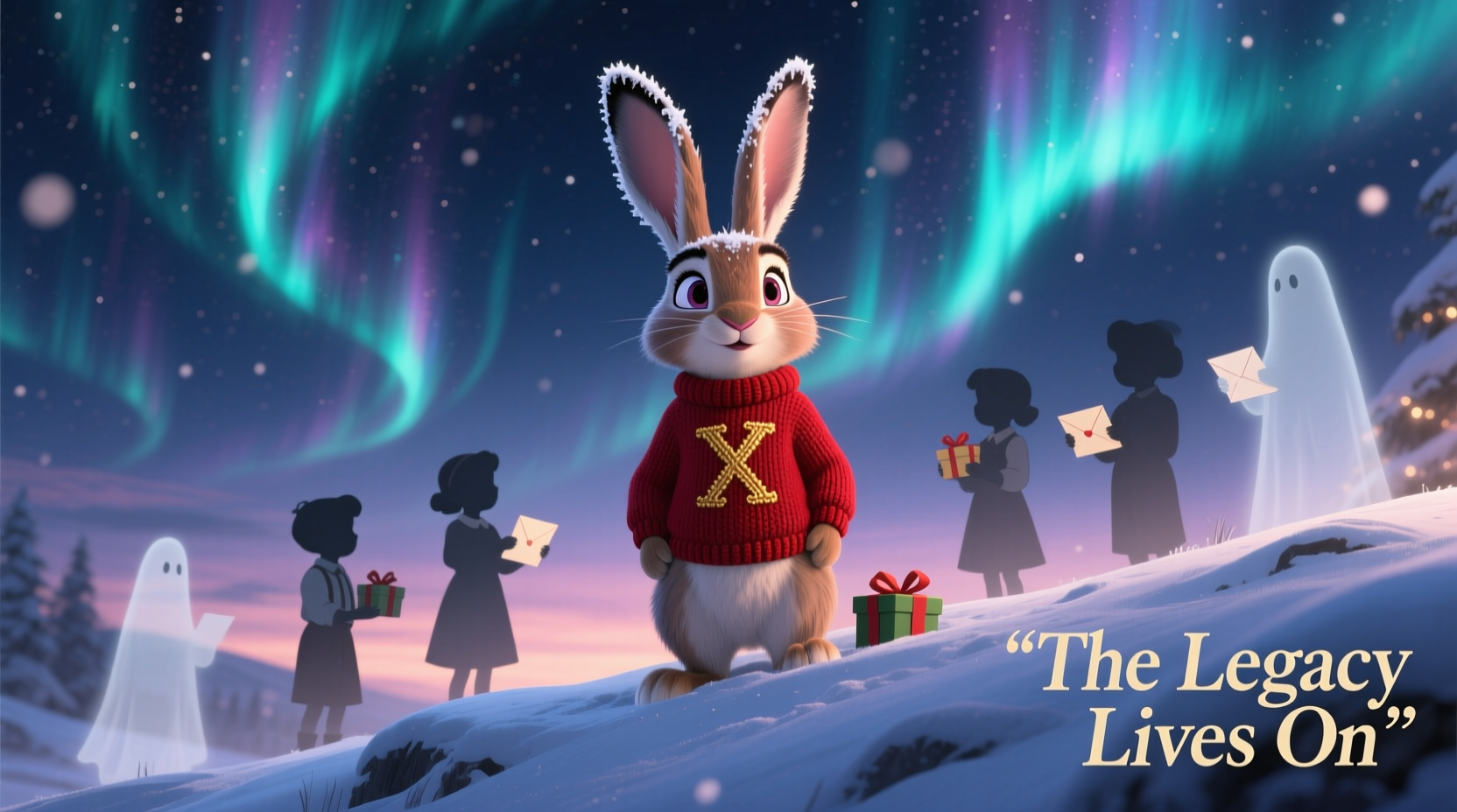 a christmas story bunny