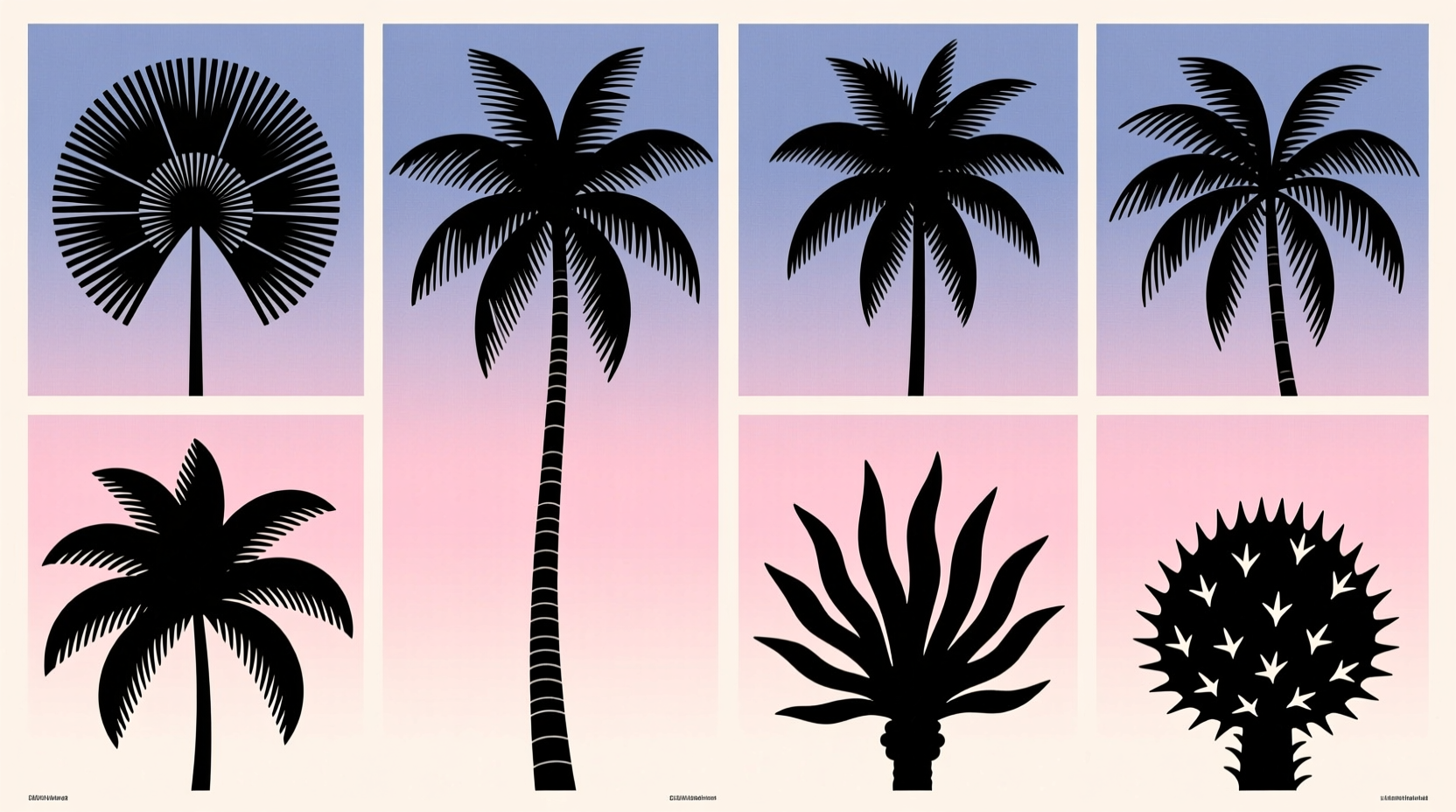 types of palm