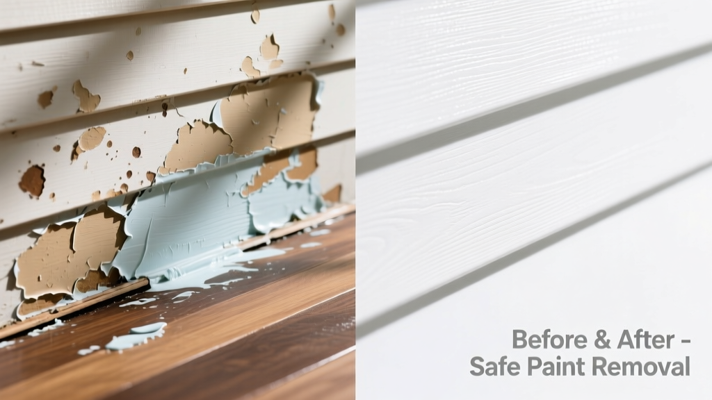 How to Remove Paint from Vinyl Flooring and Siding Safely