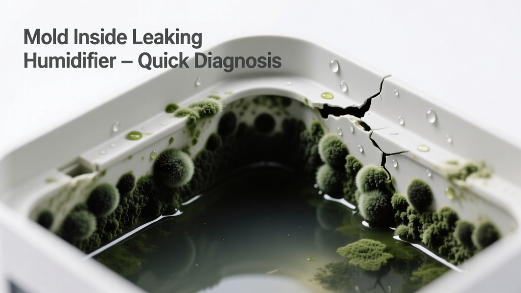 Humidifier Mold Inside Leaking Water: Quick Diagnosis