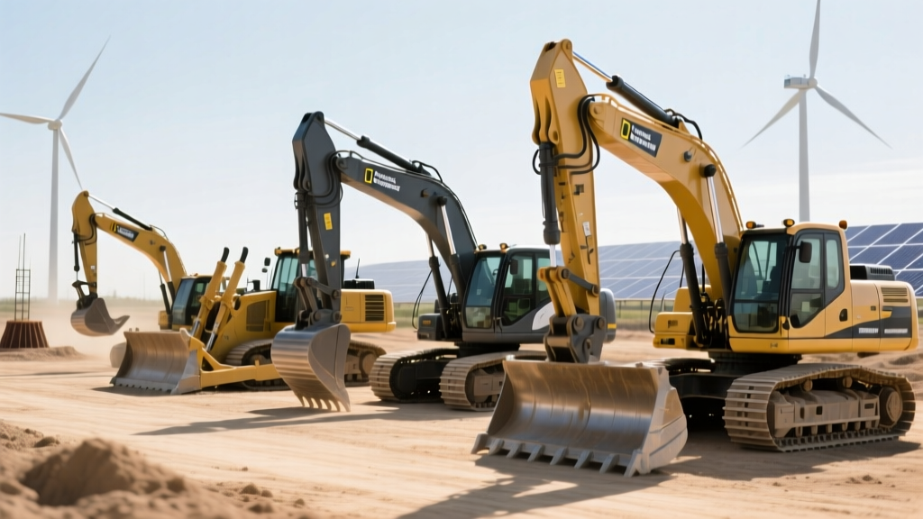 Small Heavy Equipment in Renewable Energy: Specs & Operations