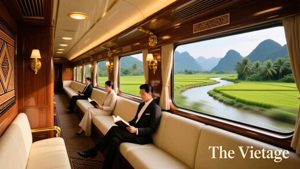 Vietage: Vietnam’s First Luxury Sleeper Train Car — Redefining Rail Travel in Southeast Asia