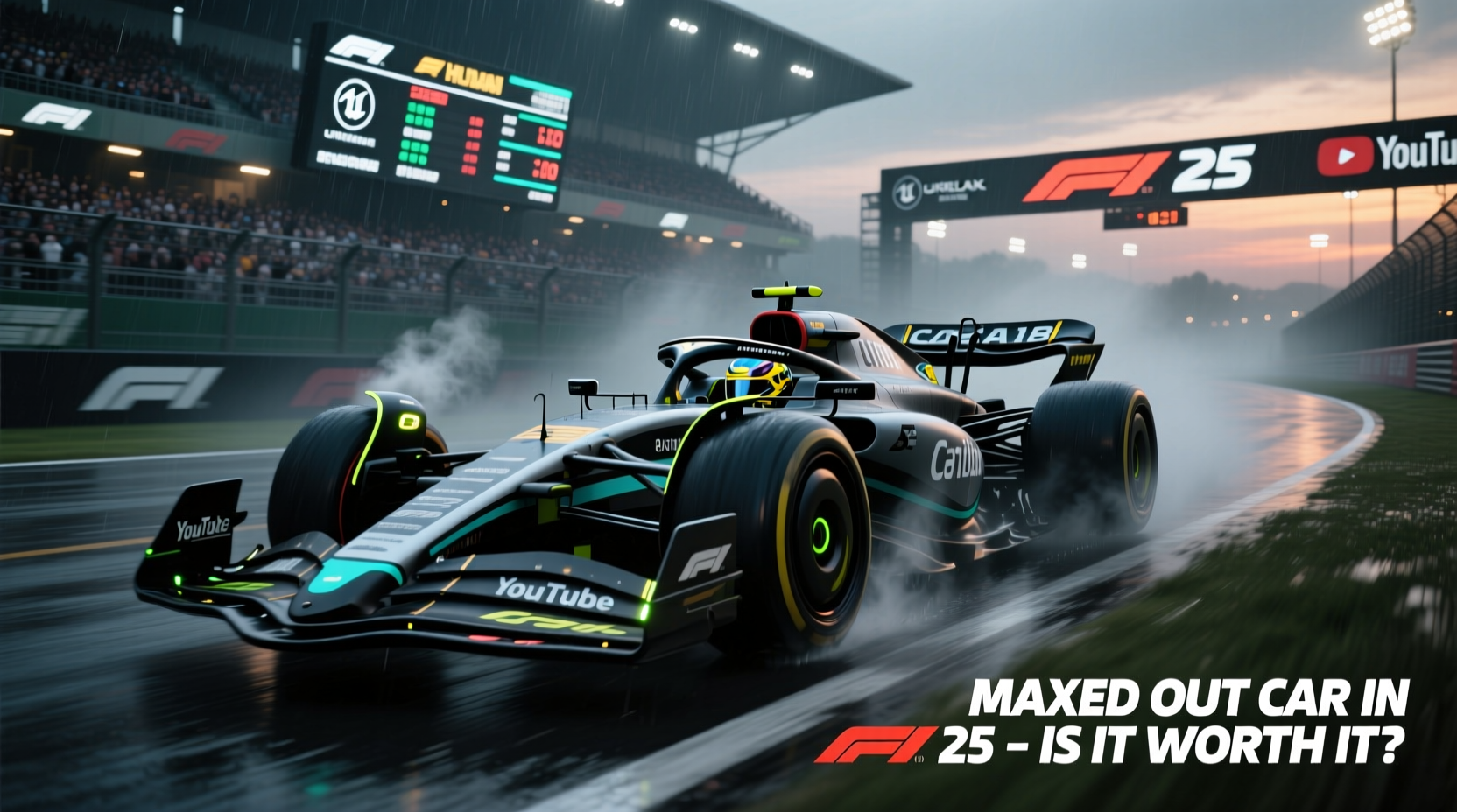 is a maxed out car in f1 25 good