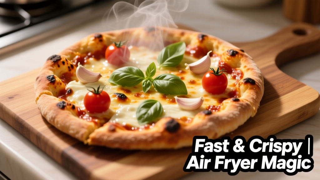 Garlic Bread Pizza in Air Fryer: Crispy, Fast & Healthy