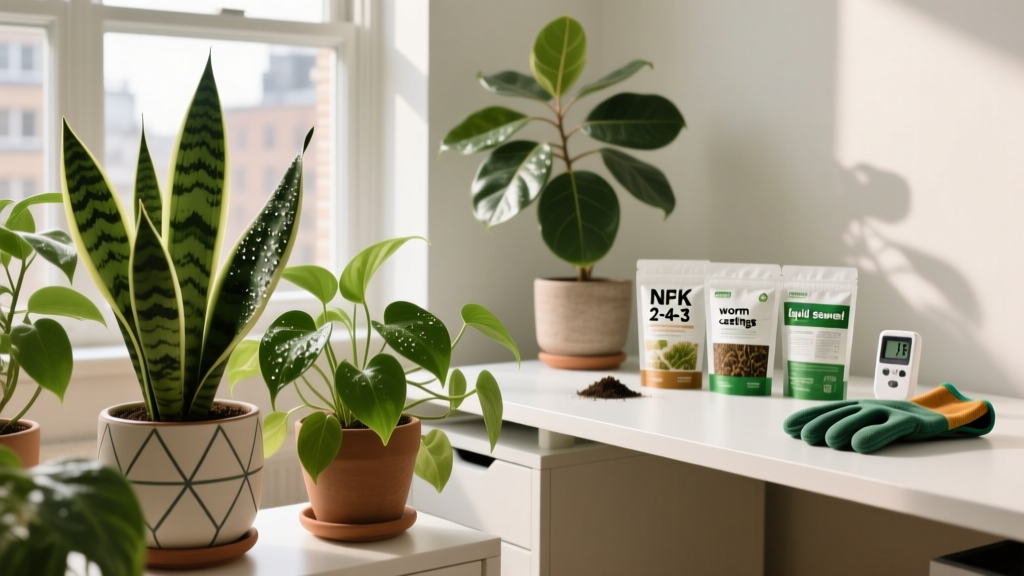 Fertilizer for Indoor Plants Not Growing (2026)