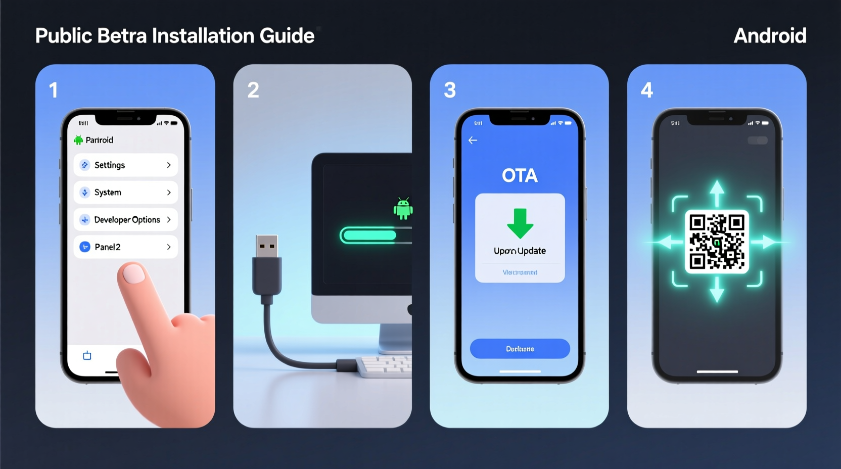 four ways to install the new android 11 public beta