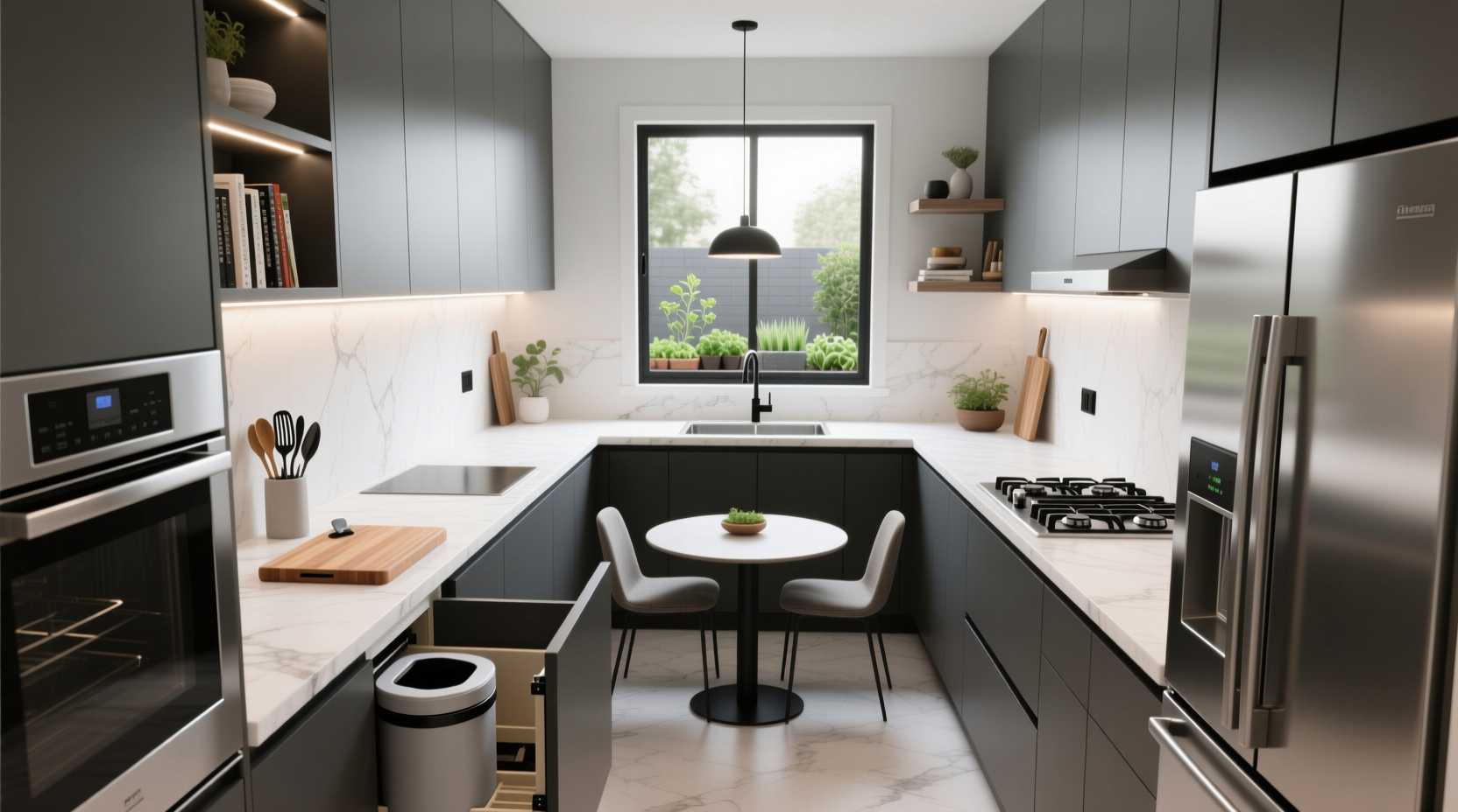 make galley kitchen work for you