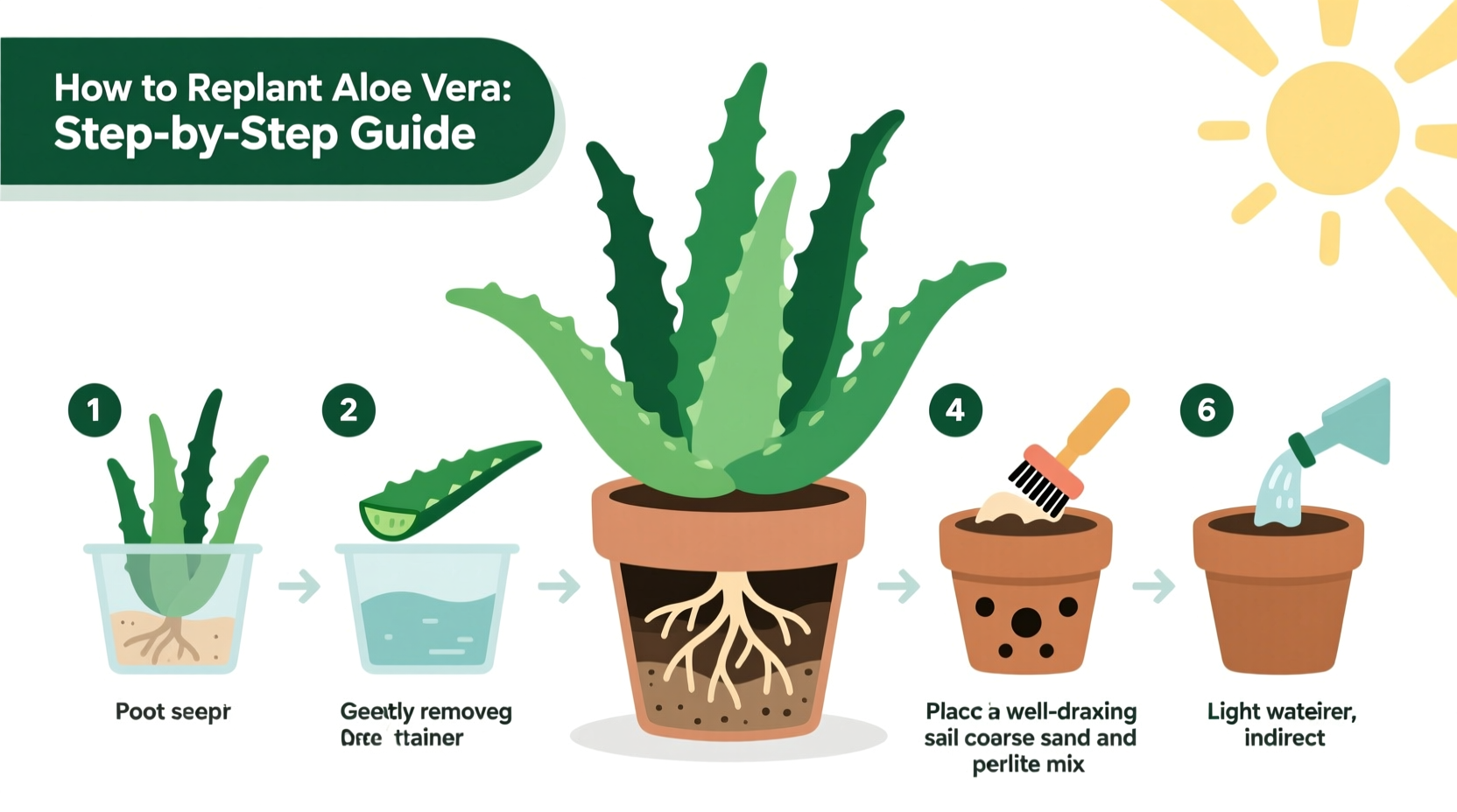How To Replant Aloe Vera