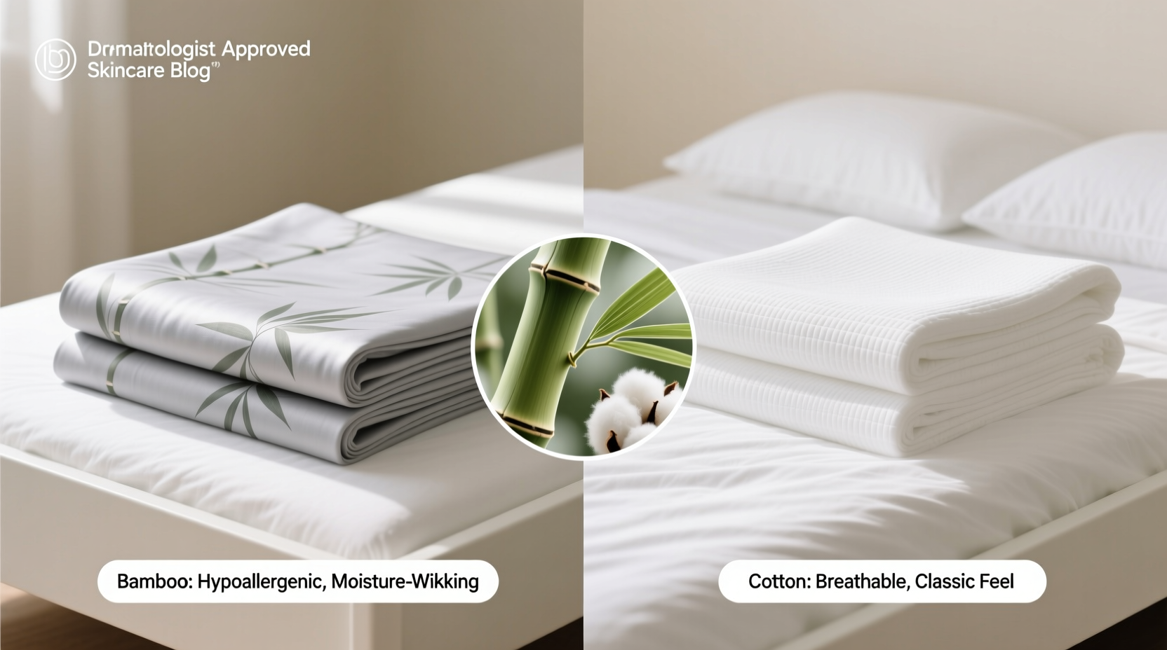 bamboo vs cotton sheets which material is actually better for sensitive skin