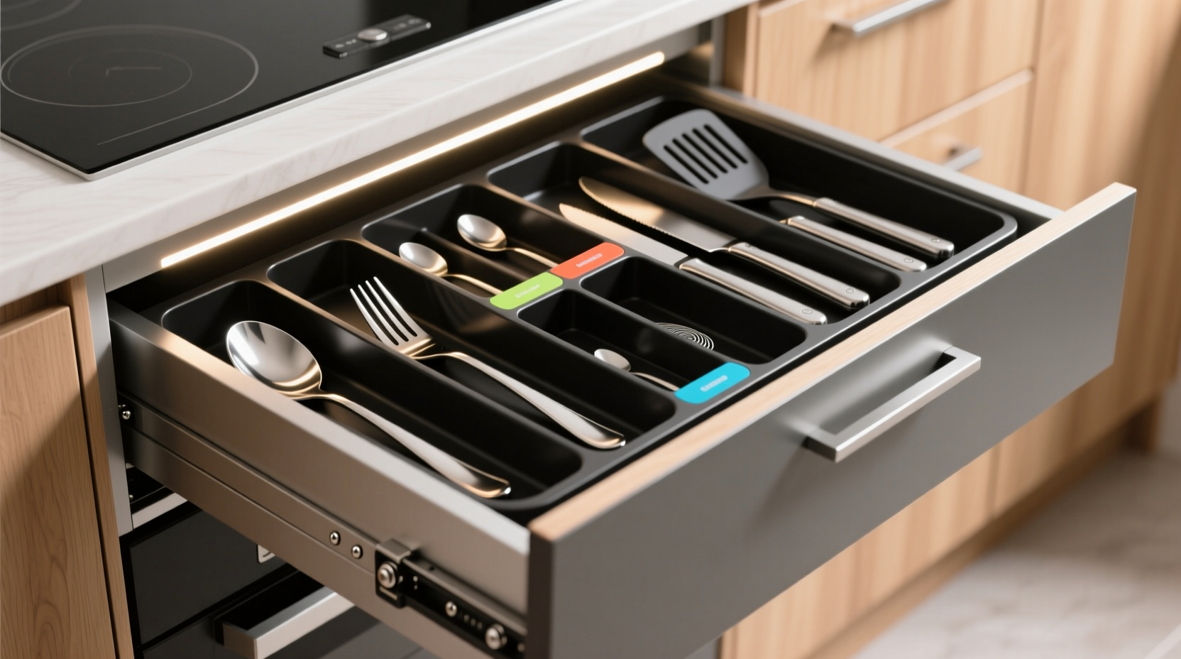 Build the Perfect Utensil Drawer Organizer with Paint