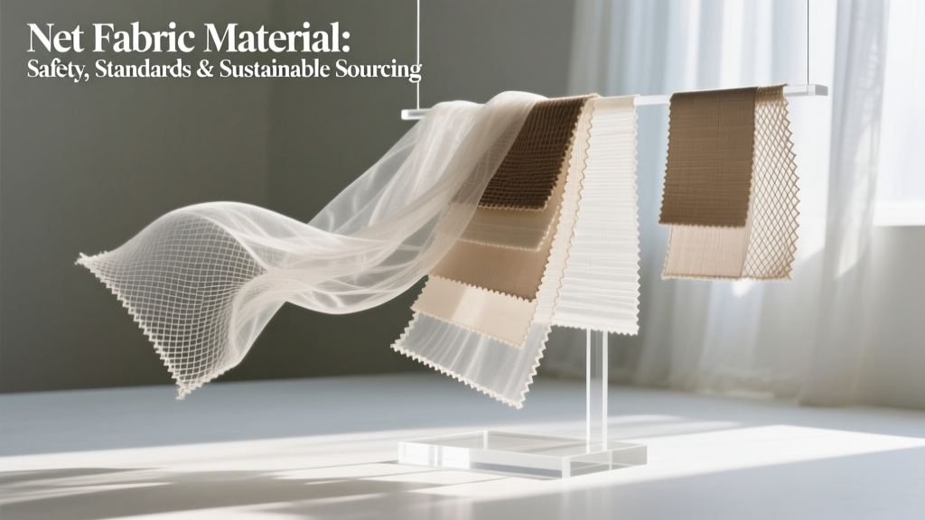 Net Fabric Material: Safety, Standards & Sustainable Sourcing