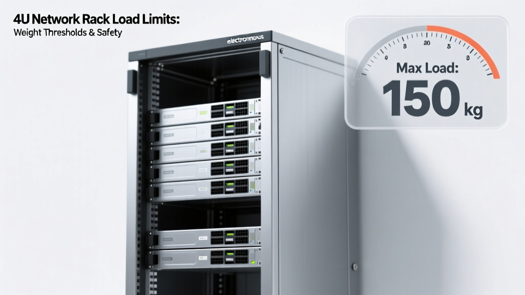 4U Network Rack Load Limits: Weight Thresholds & Safety