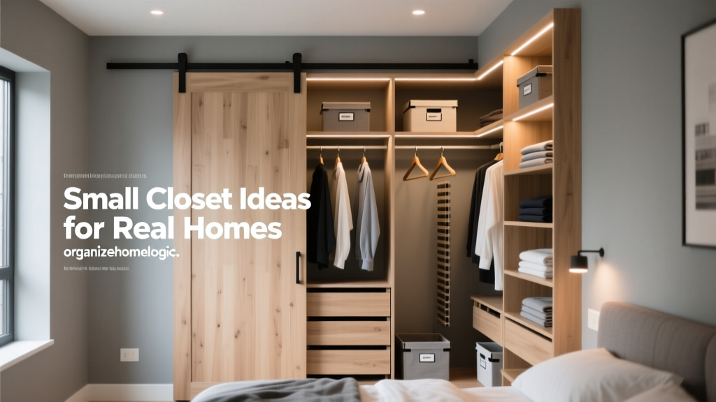 Small Closet Ideas for Real Homes