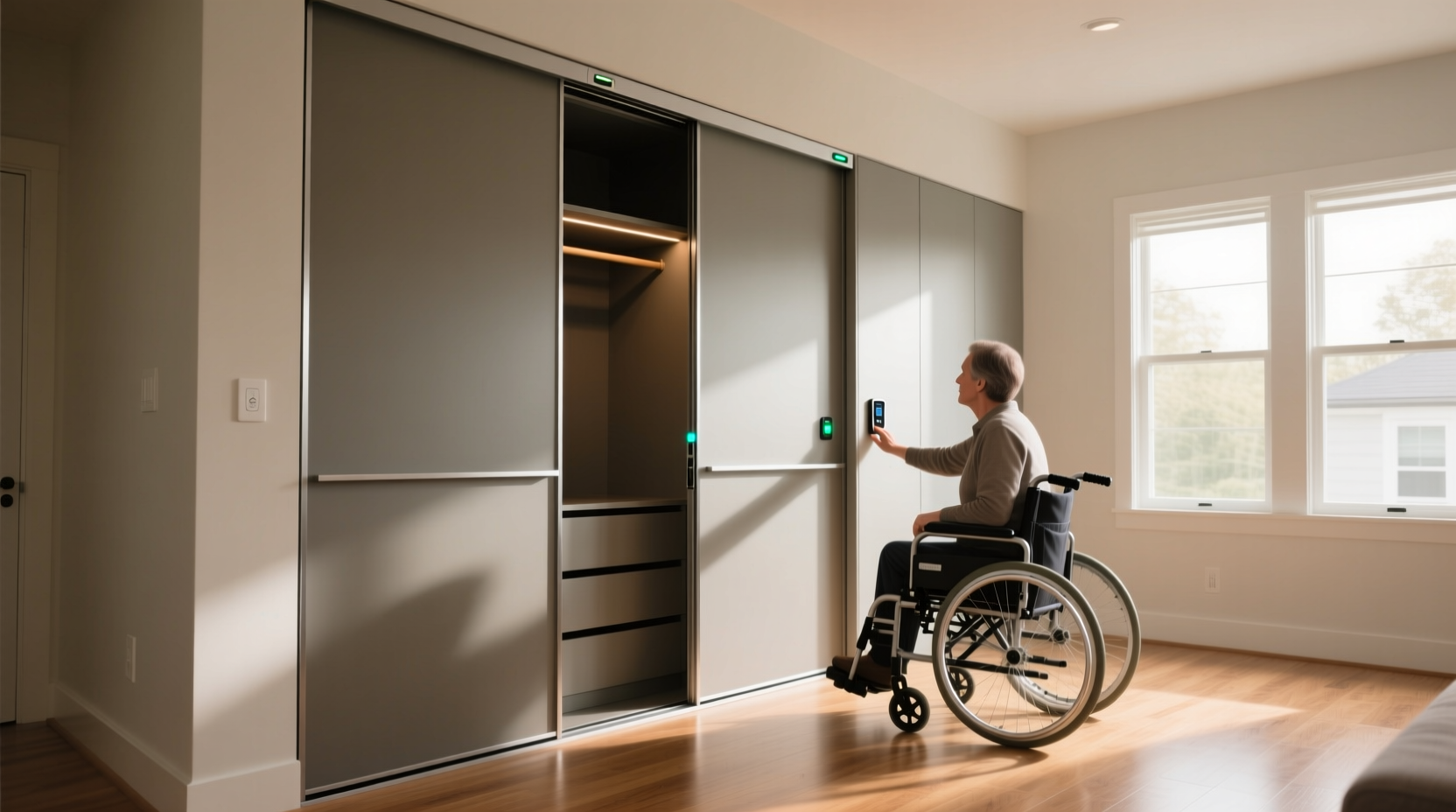 motorized closet doors worth it for mobility