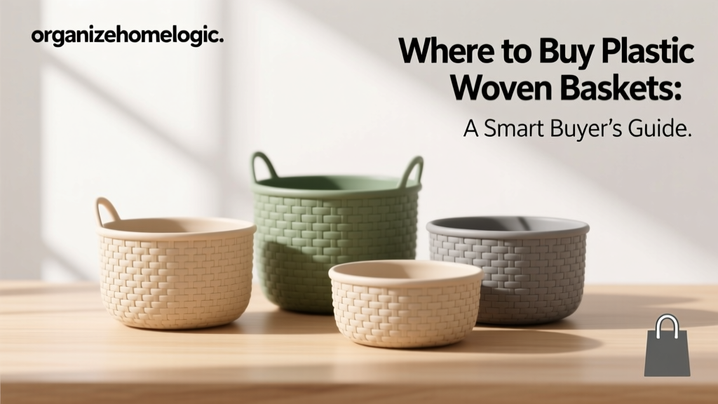 Where to Buy Plastic Woven Baskets: A Smart Buyer’s Guide