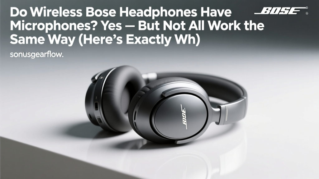 Do Wireless Bose Headphones Have Microphones? (2026)