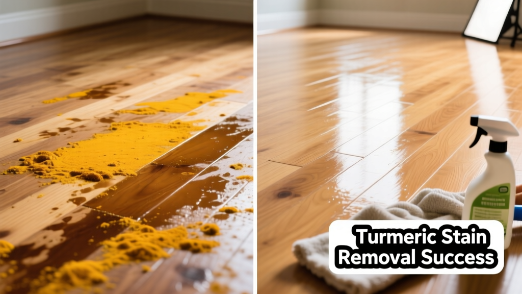 How to Remove Turmeric Stains from Hardwood Floors