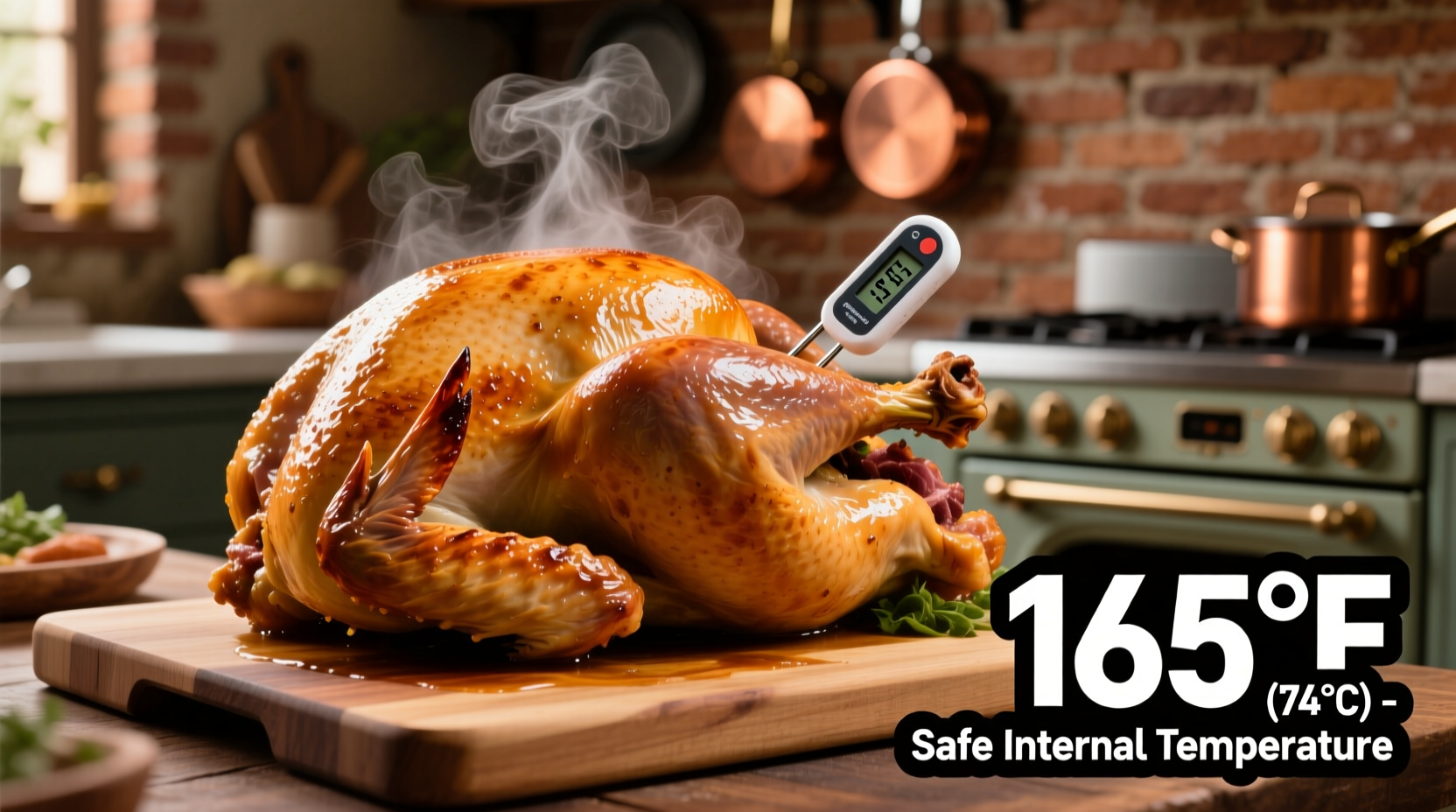 what cooking temperature for turkey