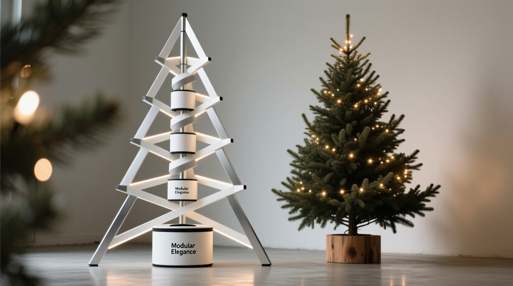 is a modular christmas tree better than a standard one for storage and style