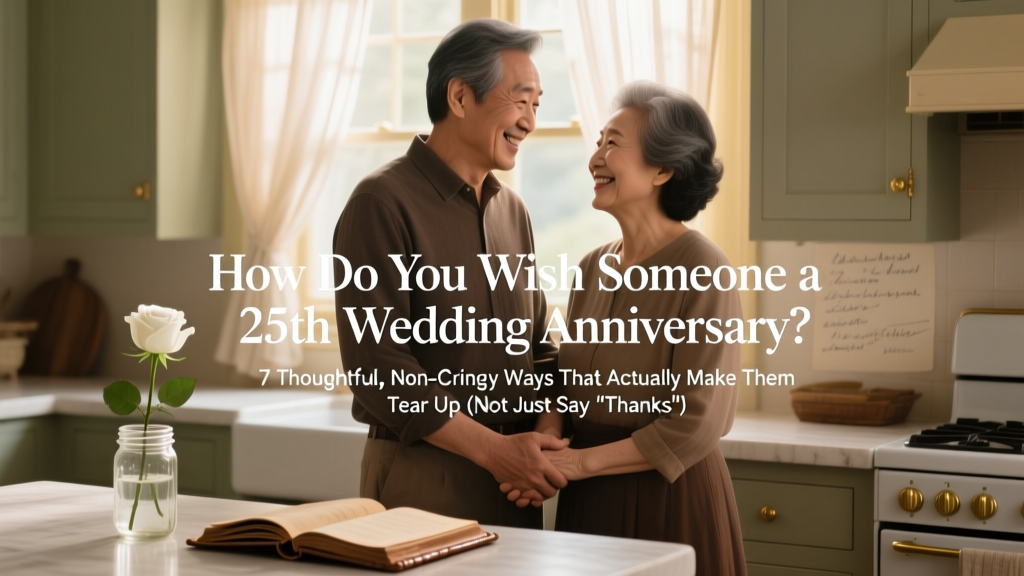 25th Wedding Anniversary Wishes: 7 Tear-Jerking Ideas