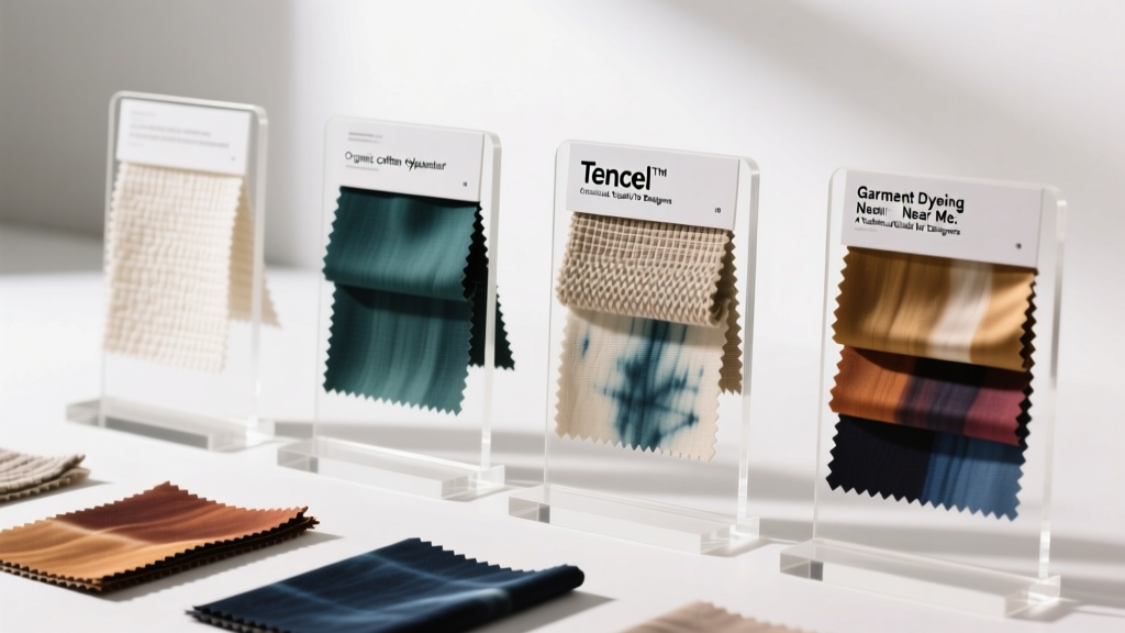 Garment Dyeing Near Me: A Technical Guide for Designers