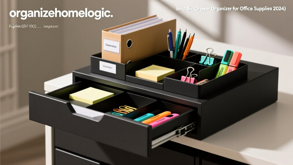 Best Bin Drawer Organizer for Office Supplies (2024)