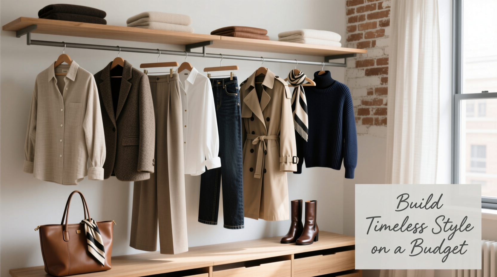 how to build a capsule wardrobe on a budget for timeless style
