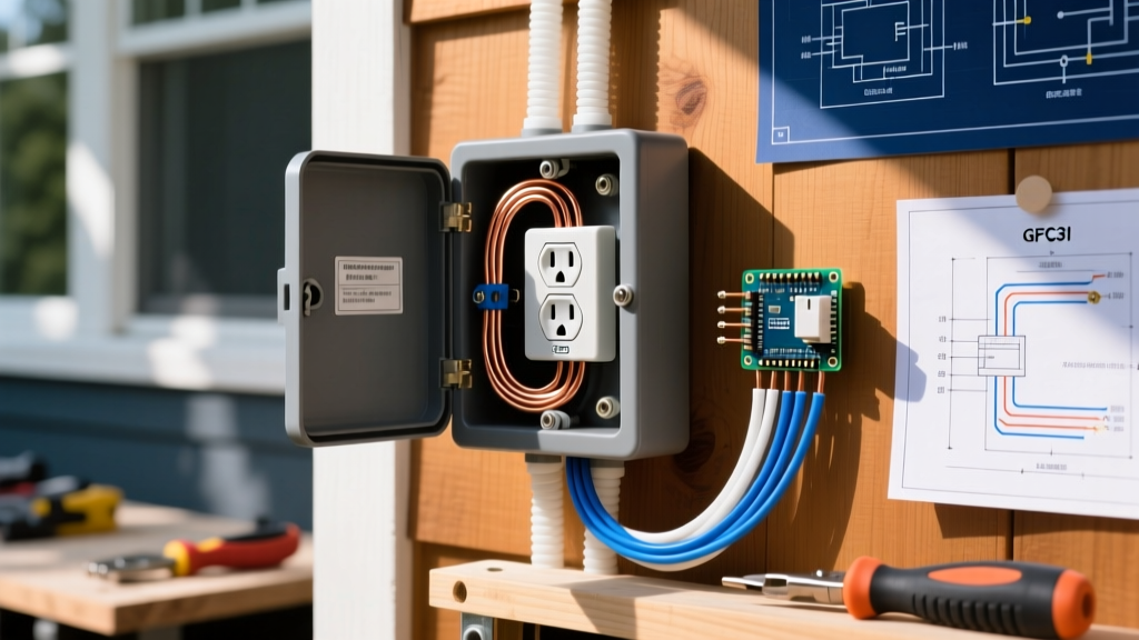 How to Install an Electrical Outlet Outside: GFCI Upgrade Guide