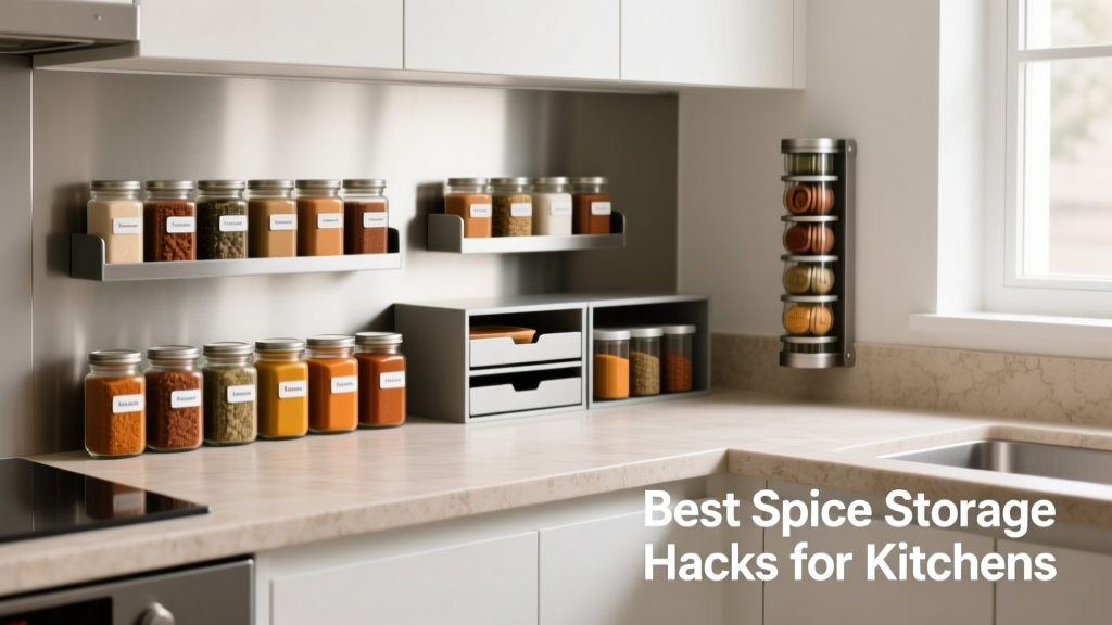 Kitchen Spice Storage Hacks: Save Space