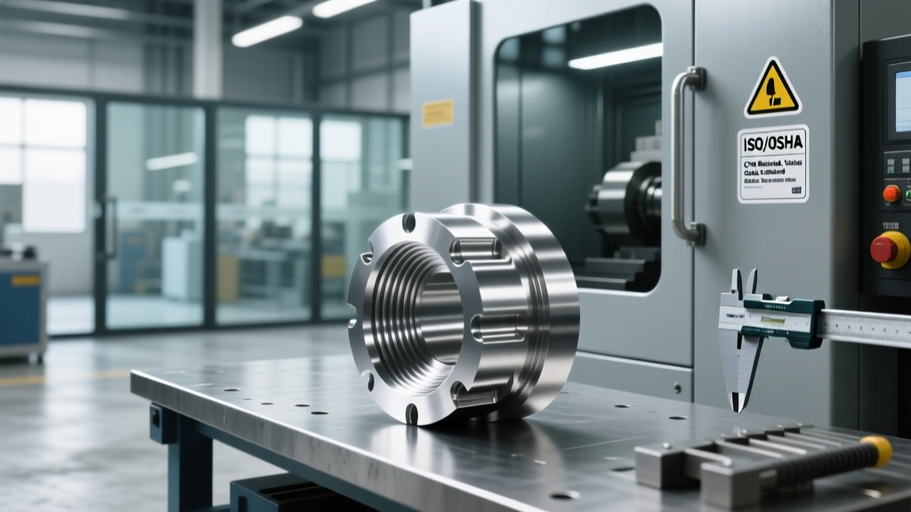 CNC Machining Tool Safety: OSHA & ISO Compliance Rules